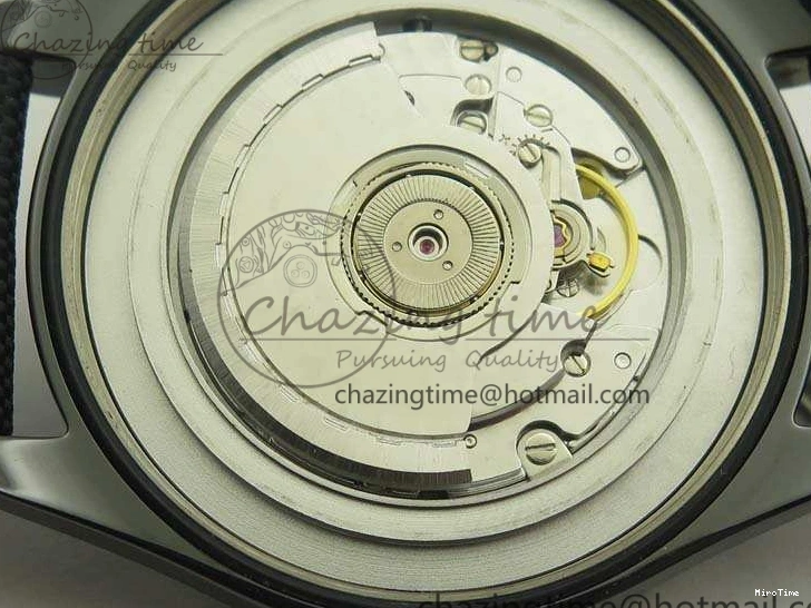 MIROTIME 1231 HighQuality Mark XVIII LAUREUS IW324703 Black Ceramic MKF Best Edition On Black Nylon Strap A 7218